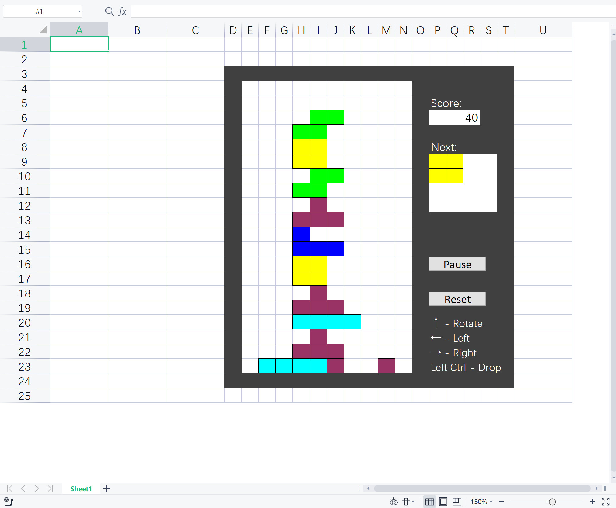 Excel Tetris Game Free Download - Play the Classic Puzzle in Your Spreadsheet!